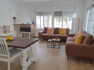 Et opholdsområde på Villa Arantxa