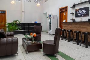 Istumisnurk majutusasutuses Hotel Cafetto
