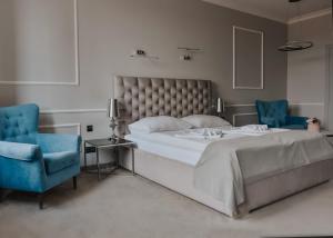 Krevet ili kreveti u jedinici u okviru objekta Apartamenty Atmosfera Bytów