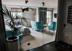 Prostor za sedenje u objektu Apartamenty Atmosfera Bytów