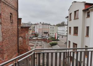 Pogled na destinaciju Bitov ili pogled na grad iz apart-hotela