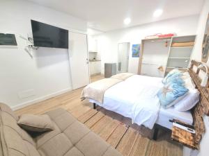 Μια τηλεόραση ή/και κέντρο ψυχαγωγίας στο VV Kampos Suites