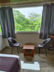 Hotel Mount view的休息区