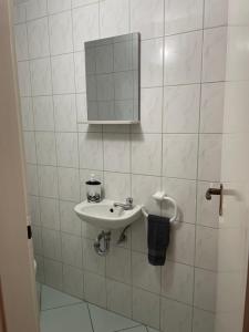 Kúpeľňa v ubytovaní Marcell Apartman