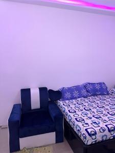 Postel nebo postele na pokoji v ubytování Reserva africa Avedji catholique