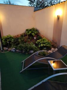 Zahrada ubytování Elza Apartman