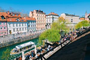 Hosté ubytování Central Riverside Apartments Meščanka