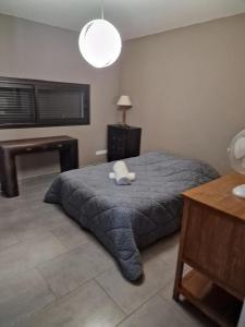 Ένα ή περισσότερα κρεβάτια σε δωμάτιο στο Villa avec piscine et dépendance +19 φωτογραφίες