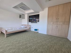 Postel nebo postele na pokoji v ubytování AdriaMont - Rooms & Coworking