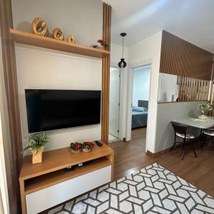 TV a/nebo společenská místnost v ubytování Rose Prime Loft