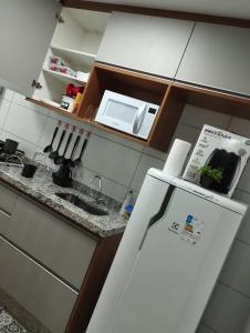 Kuchyň nebo kuchyňský kout v ubytování Rose Prime Loft