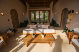 Posezení v ubytování Hotel Tahiti