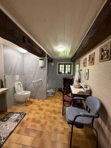 Χώρος καθιστικού στο Art & Relaxation Manor Spa, Billiards & Pinball