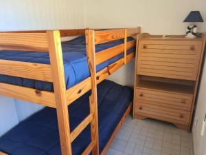 Ένα ή περισσότερα κρεβάτια σε δωμάτιο στο Appartement 2 chambres vue mer