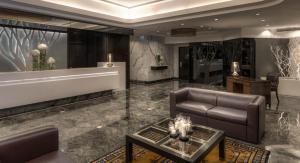 Area soggiorno di Stanford Hillview Hotel Hong Kong