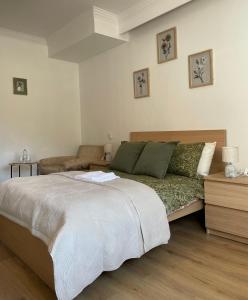 Voodi või voodid majutusasutuse Guest Lodge toas