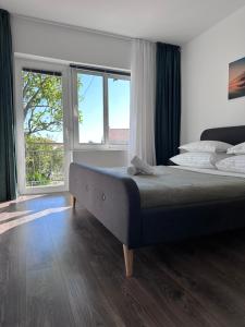 Postel nebo postele na pokoji v ubytování Starigrad Paklenica-Josipa apartmani