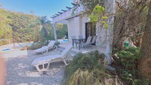 Zahrada ubytování STAY Villa Michalis