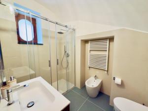 A bathroom at Casa Caterina
