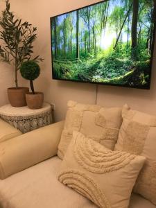 TV/trung tâm giải trí tại Garden House