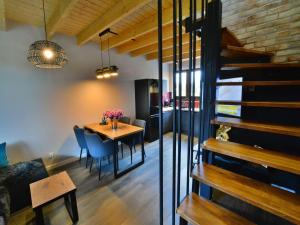 Χώρος καθιστικού στο Holiday house sauna whirlpool Mielenko