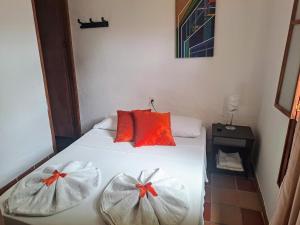 Giường trong phòng chung tại Hospedaje Don Juan