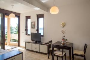 Posezení v ubytování Apartments Lumiere