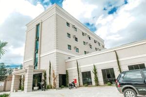 O edifício em que o hotel se localiza
