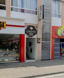Certifikát, hodnocení, plakát nebo jiný dokument vystavený v ubytování Hotel Cafetto