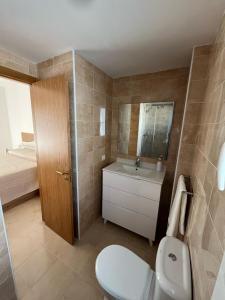 Koupelna v ubytování Apartamento cerca del Mar, Layma