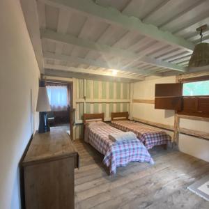 Ένα ή περισσότερα κρεβάτια σε δωμάτιο στο Cabana na Serra