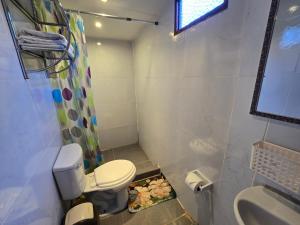 Koupelna v ubytování Barrio Inka B&B