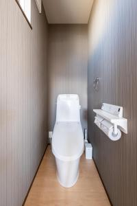 Koupelna v ubytování Private House Sora