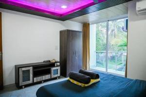 Postel nebo postele na pokoji v ubytování Seaside Stay