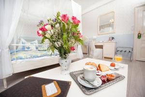 Kuchyň nebo kuchyňský kout v ubytování Boutique Hotel Kugel Wien