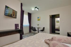 TV a/nebo společenská místnost v ubytování Hotel Hello Hissar