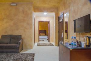 TV a/nebo společenská místnost v ubytování Wadi Sharm Resort