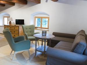 
Ein Sitzbereich in der Unterkunft Apartement Schlaf Gut - mitten in der Wachau
