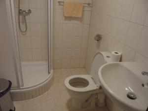 Kúpeľňa v ubytovaní Hotel Hasa