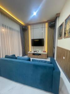 Χώρος καθιστικού στο Athara Villas Kav 42