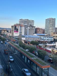 Nespecifikovaný výhled na destinaci Quito nebo výhled na město při pohledu z penzionu + 15 fotografií