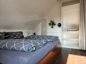 Postel nebo postele na pokoji v ubytování Ferienwohnung Oberhausen Alstaden
