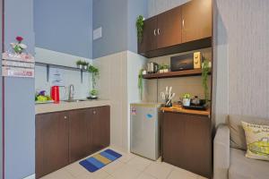 Kuchyň nebo kuchyňský kout v ubytování 5mins to Sunway Pyramid #Subang SS15 Cozy Studio Menara Rajawali