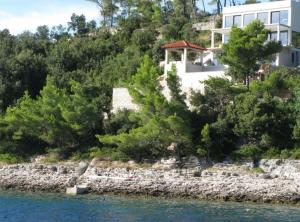 una casa sulla riva di uno specchio d'acqua di Beachfront Luxury Villa with Private Pool and Stunning Sea Views a Korčula Altre 29 foto