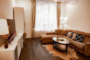 Posedenie v ubytovaní Luxury Modern Designed Oldtown Apartment