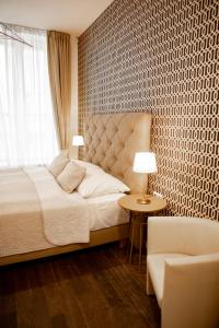 Posteľ alebo postele v izbe v ubytovaní Luxury Modern Designed Oldtown Apartment