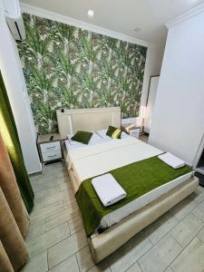 Postel nebo postele na pokoji v ubytování Nikas Guest House