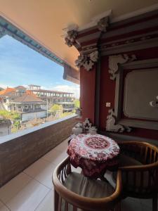 Balkón nebo terasa v ubytování Banana Home Stay Ubud