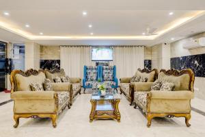 Posezení v ubytování Far residency