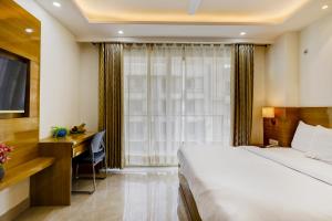 Postel nebo postele na pokoji v ubytování Far residency + 90 fotografií